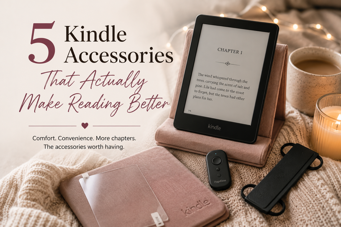 5 Kindle Accessories That Actually Make Reading Better