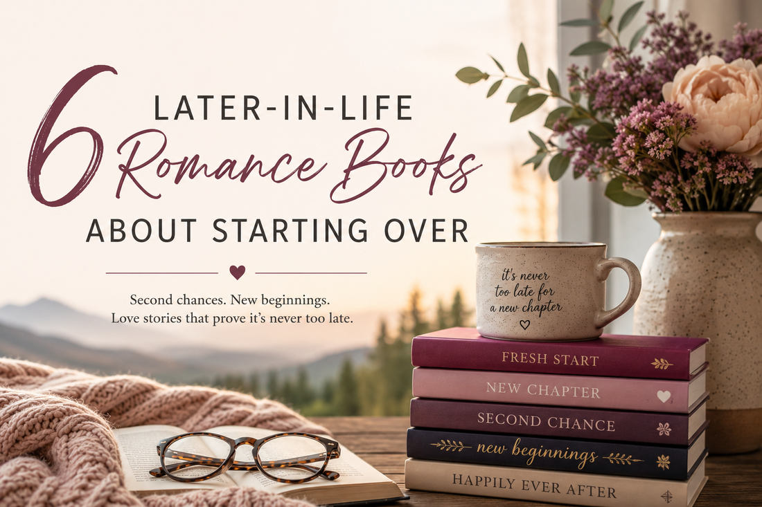 6 Later in Life Romance Books About Starting Over