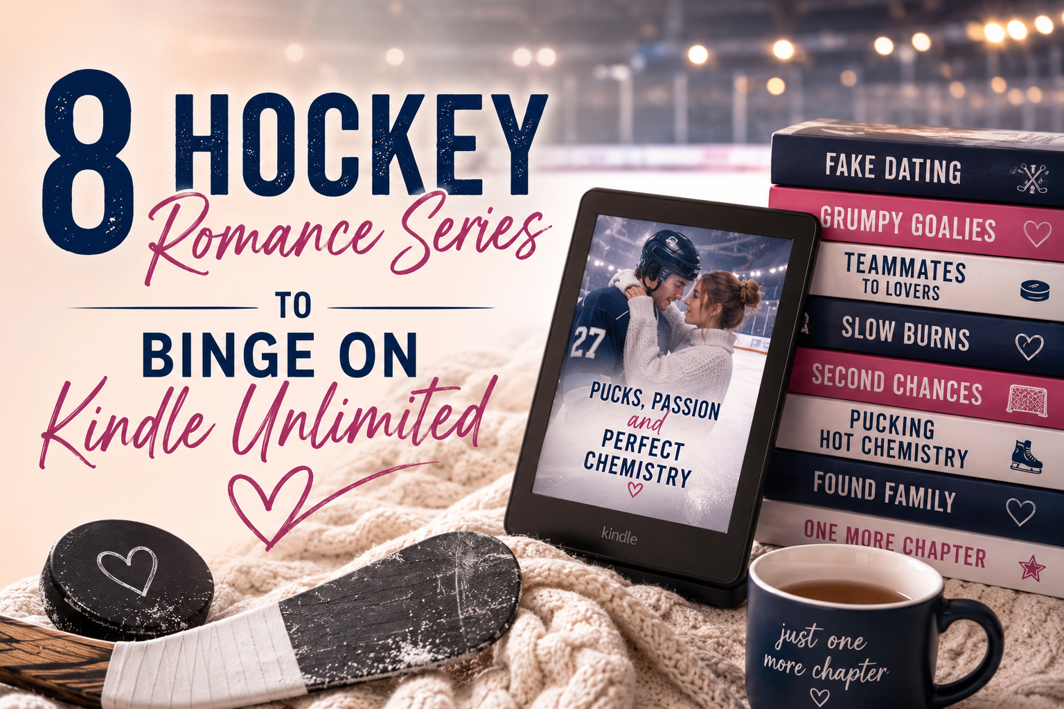 8 Hockey Romance Series to Binge on Kindle Unlimited